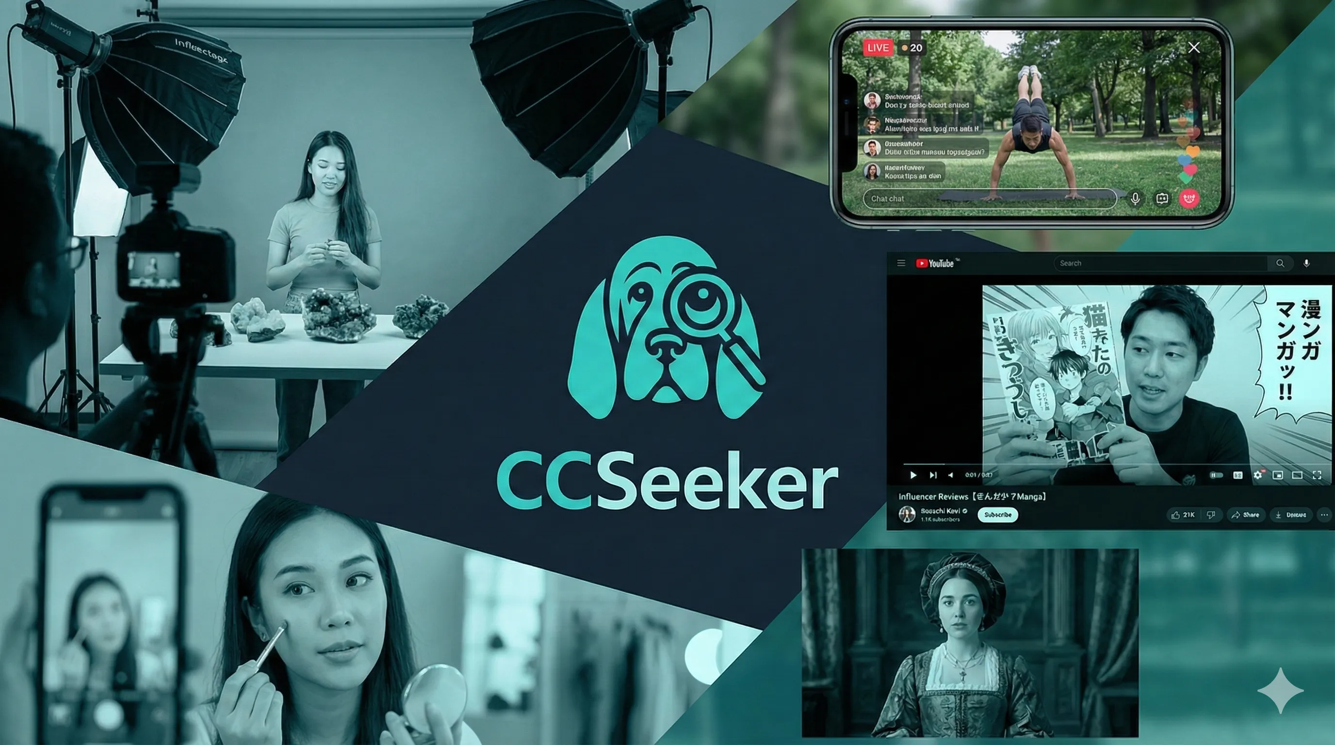 CCSeeker: AI-Powered YouTube Creator Discovery